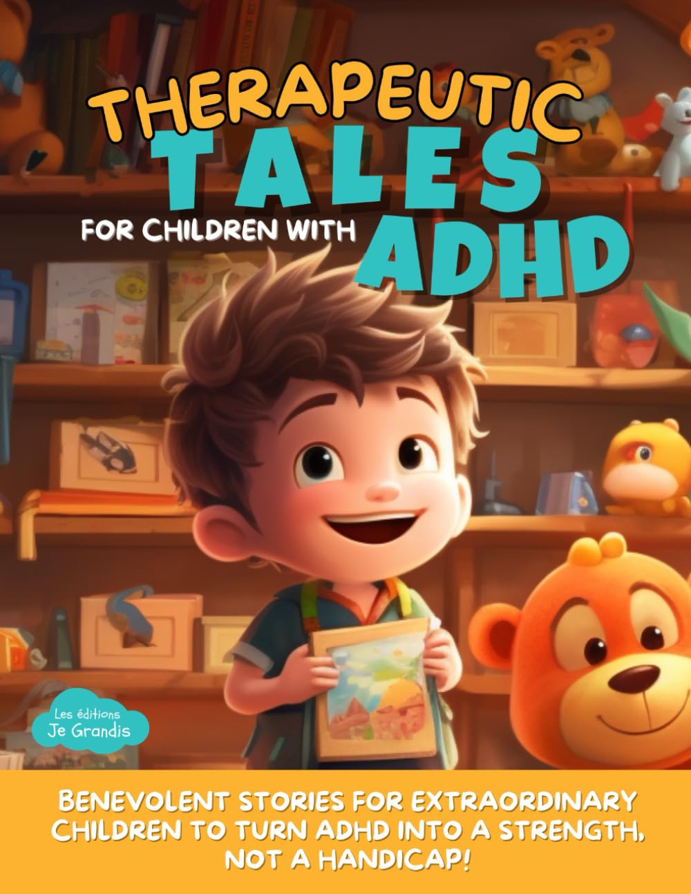 Therapeutic Tales for Children with ADHD: Magical, captivating, educational, and compassionate stories of kids with ADHD from the age of 6 - help the ... manage their hyperactive emotions