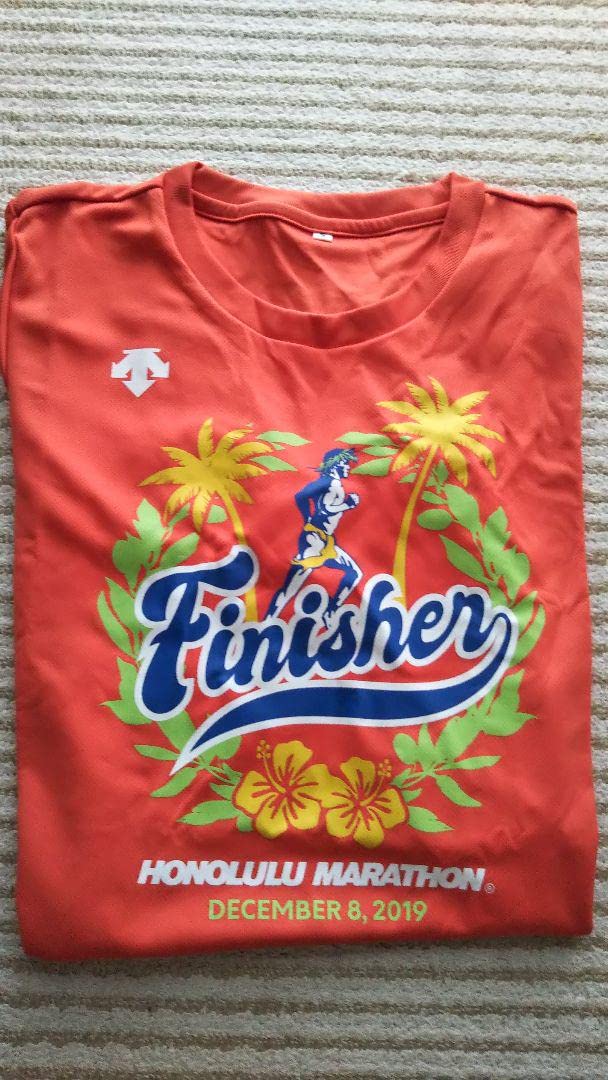 ALANIC ホノルルマラソン FINISHER Tシャツ ホノルルマラソン 2000