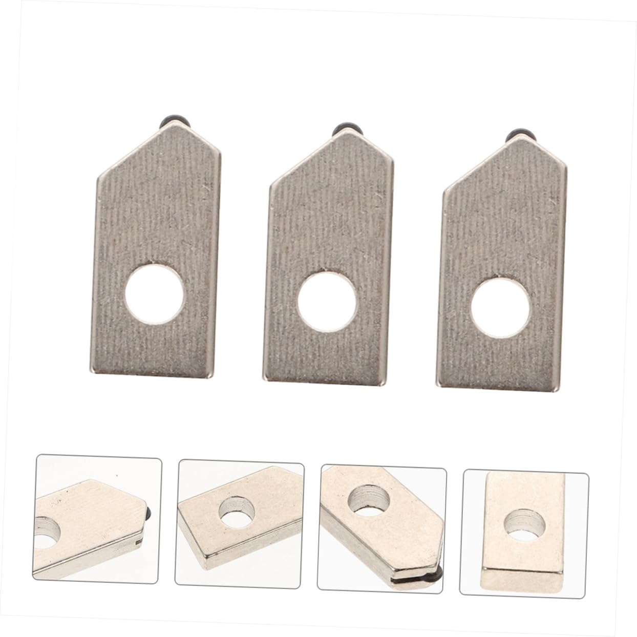 BELLIFFY 3pcs Professional Glass Bottle Cutter Heads Replacement Blades for Effortless Secure and Accurate Cutting of Various Glass Bottles Compatible with Automatic Cutting Machines