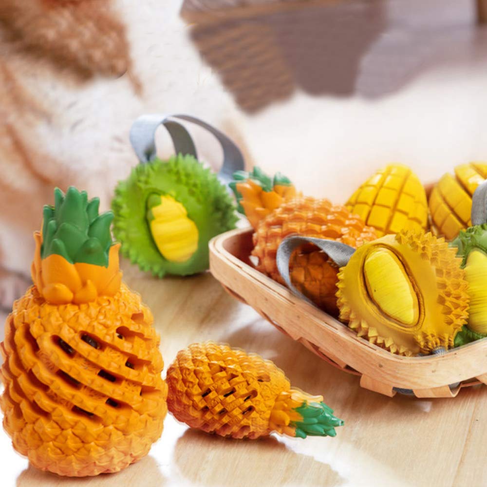 Amazon | Sekusii 犬噛むおもちゃ 犬用おもちゃ パイナップルの形