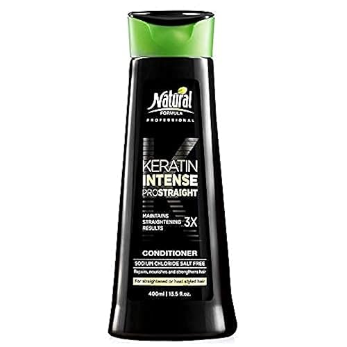 Acondicionador de cabello intenso con queratina Natural Formula  Acondicionador sin infusión de queratina de sodio  Tratamiento de reparación para