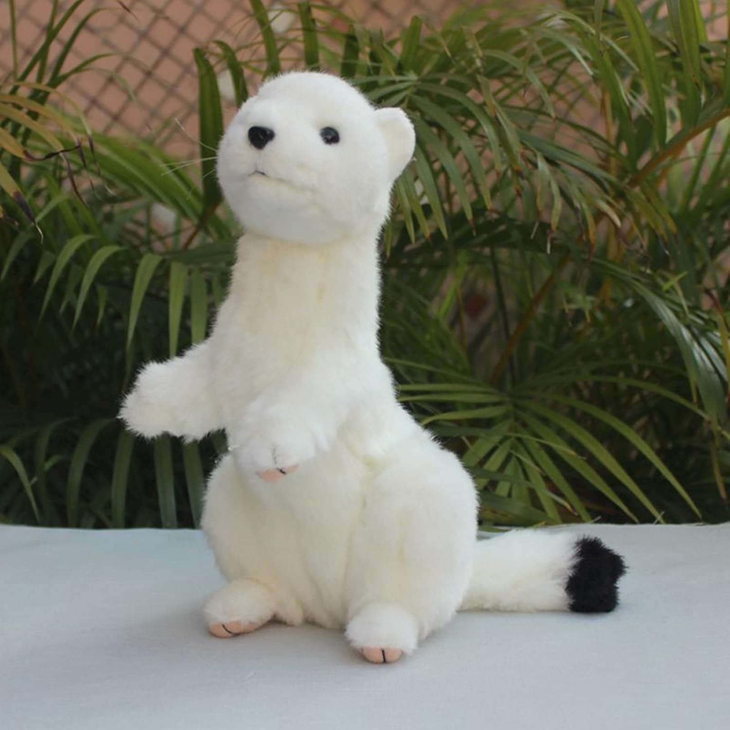 Ferret Stuffed Animal, Cute Stoat Plush, Soft Stuffed Meerkat Stuffed Animal Pillows Home Decor