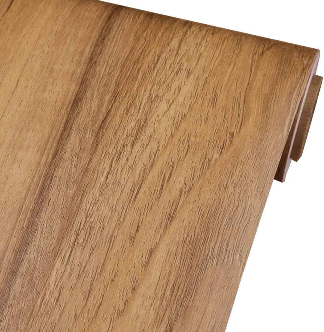 Wood Grain Contact Paper Self Adhesive Peel and Stick Film for Cabinets Shelves Drawers Faux Maple Wood Textured Shelf Paper Sticker Covering 16 x 117 Inches