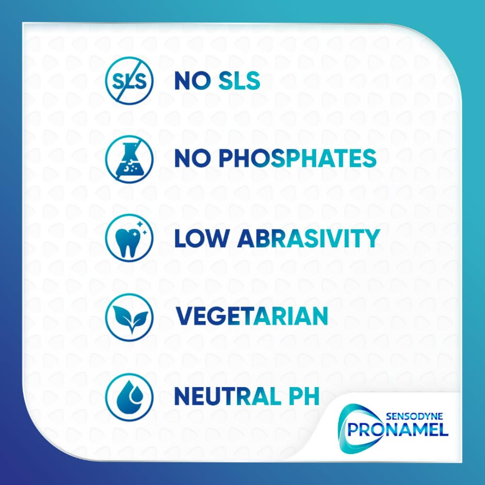Sensodyne Pronamel Enamel Protection Toothpaste 140g (2 x 70g) Combo Pack | Tooth paste for Cavity Protection, Fresh Breath product image 5