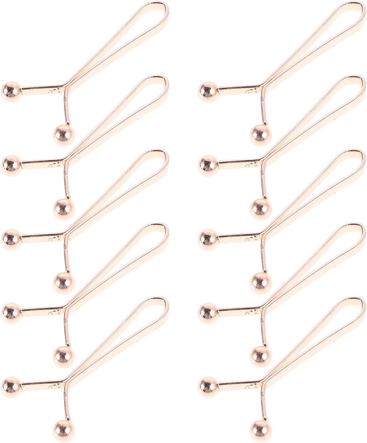 Women Hijab Pins 10pcs Iron Scarf Clips for Accessories
