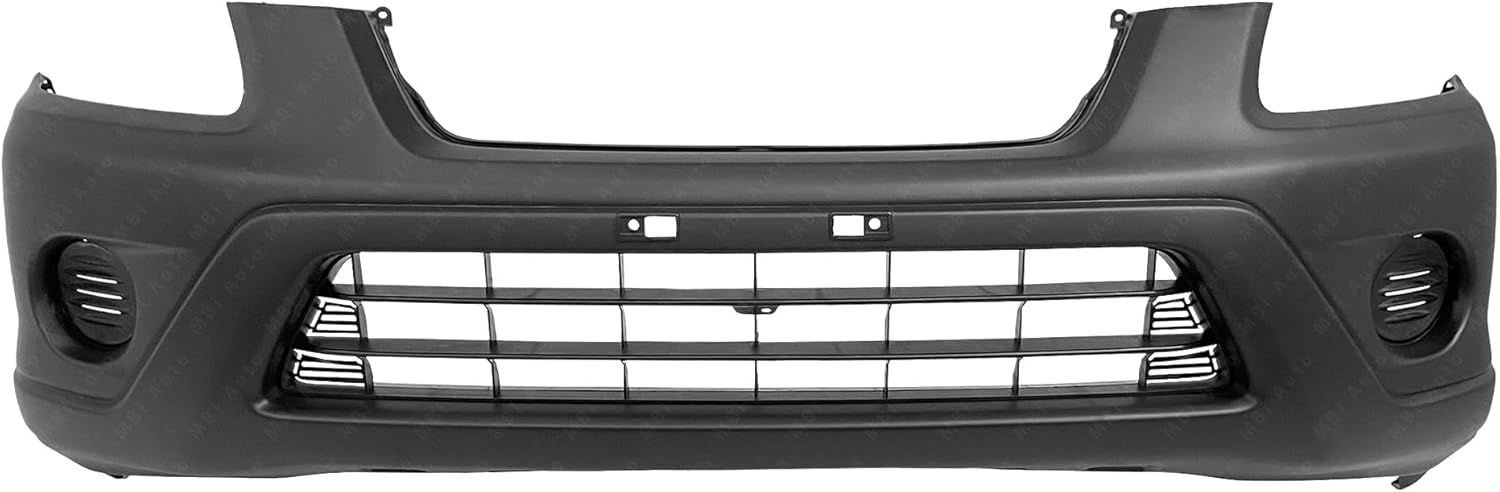 BUMPERS THAT DELIVER - Textured, Black Front Bumper Cover Fascia for 2005 2006 Honda CR-V EX LX 05 06, HO1000225
