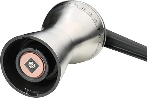 Miniatura 3 de Zassenhaus Manaos Molinillo de café manual, molino de acero inoxidable, 2.5 onzas, molinillo de granos de mano de 9.5 pulgadas para café fresco