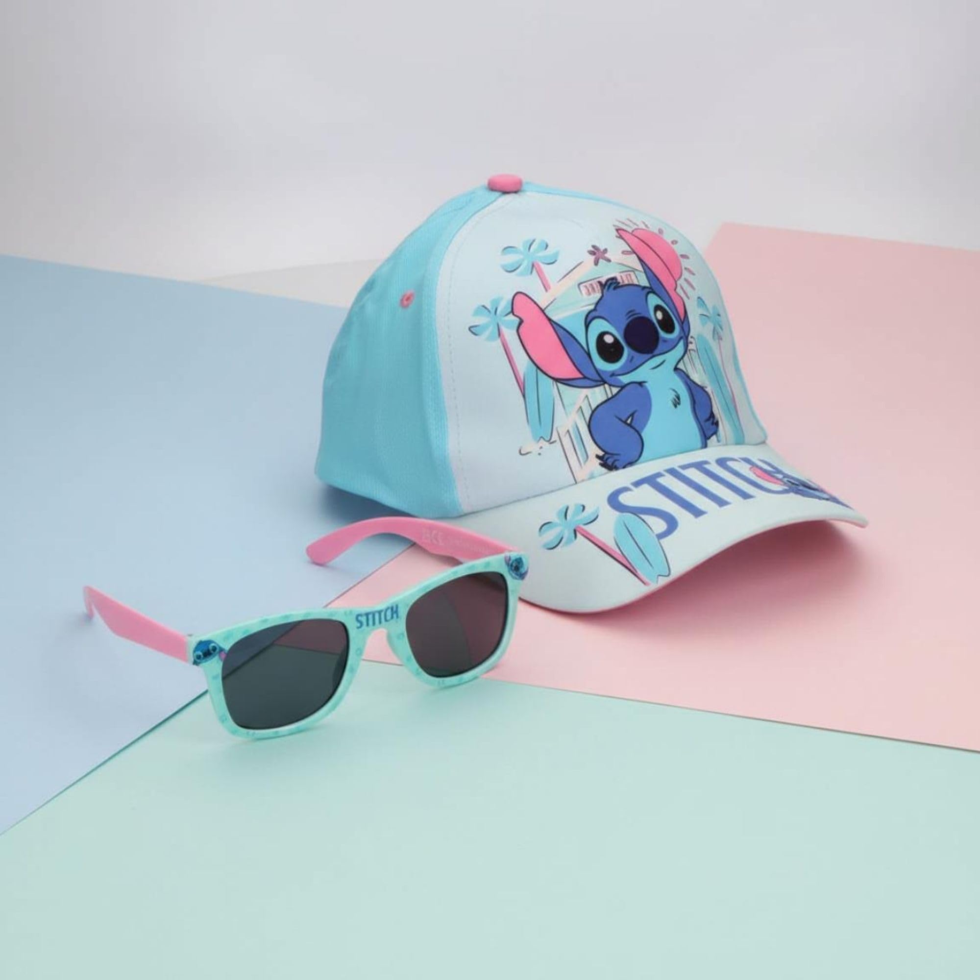 Gorra Disney Set Niños Original - Gorra Infantil Ajustable, Protección Solar Diseño Disney, Complementos Verano Niño y Niña para Playa y Piscina
