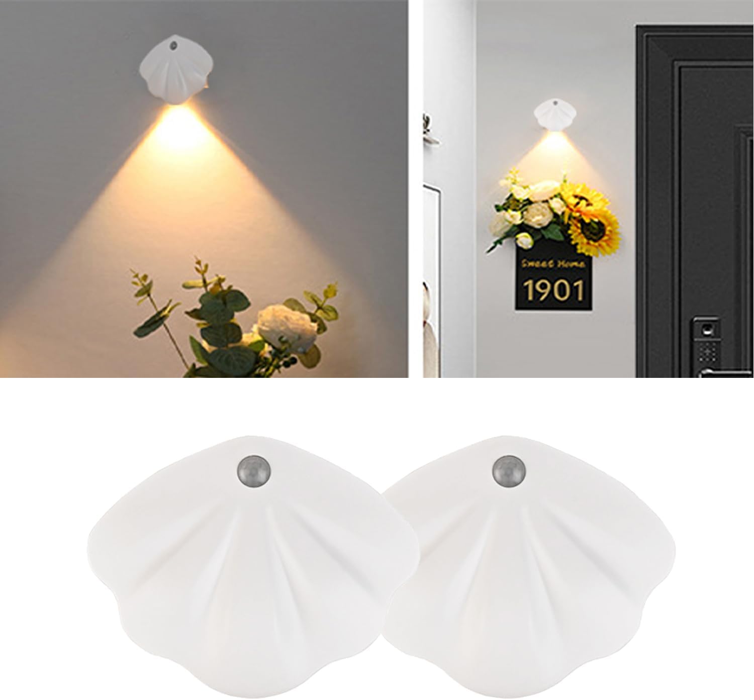 Motion Sensor Night Light Rechargeable Battery Light Indoor, 3 Light Modes, Long Last Battery, Magnetic Wall Light for Stairs Bedroom Kitchen