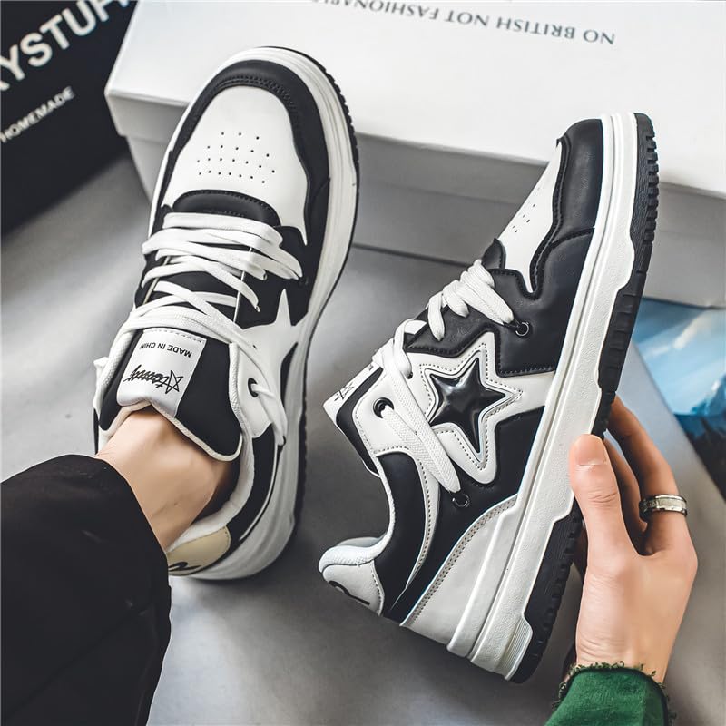 Men's Non Slip Work Shoes - Work and Safety Footwear, Food Service Work Sneakers, Lace-Up Breathable Work Shoes for Men Shoes Size 6.5-103