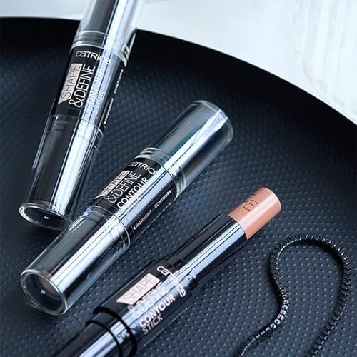 Catrice | Shape & Define Contour Stick | Dual Ended Cream Highlight & Contour | Easy To Apply & Blend | Vegan & Cruelty Free | Free From Parabens, Gluten, Alcohol, Oil, Phthalates, & Microplastics (020 |Medium) #TOP6