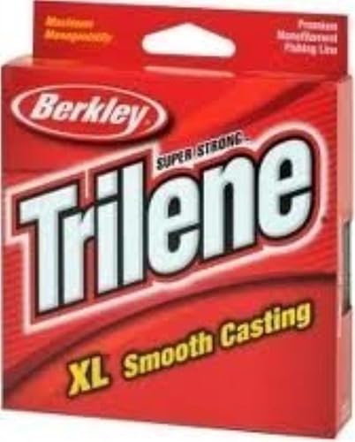 Trilene XL - Carretes de servicio de fundición suave, línea de pesca transparente, prueba de 12 libras