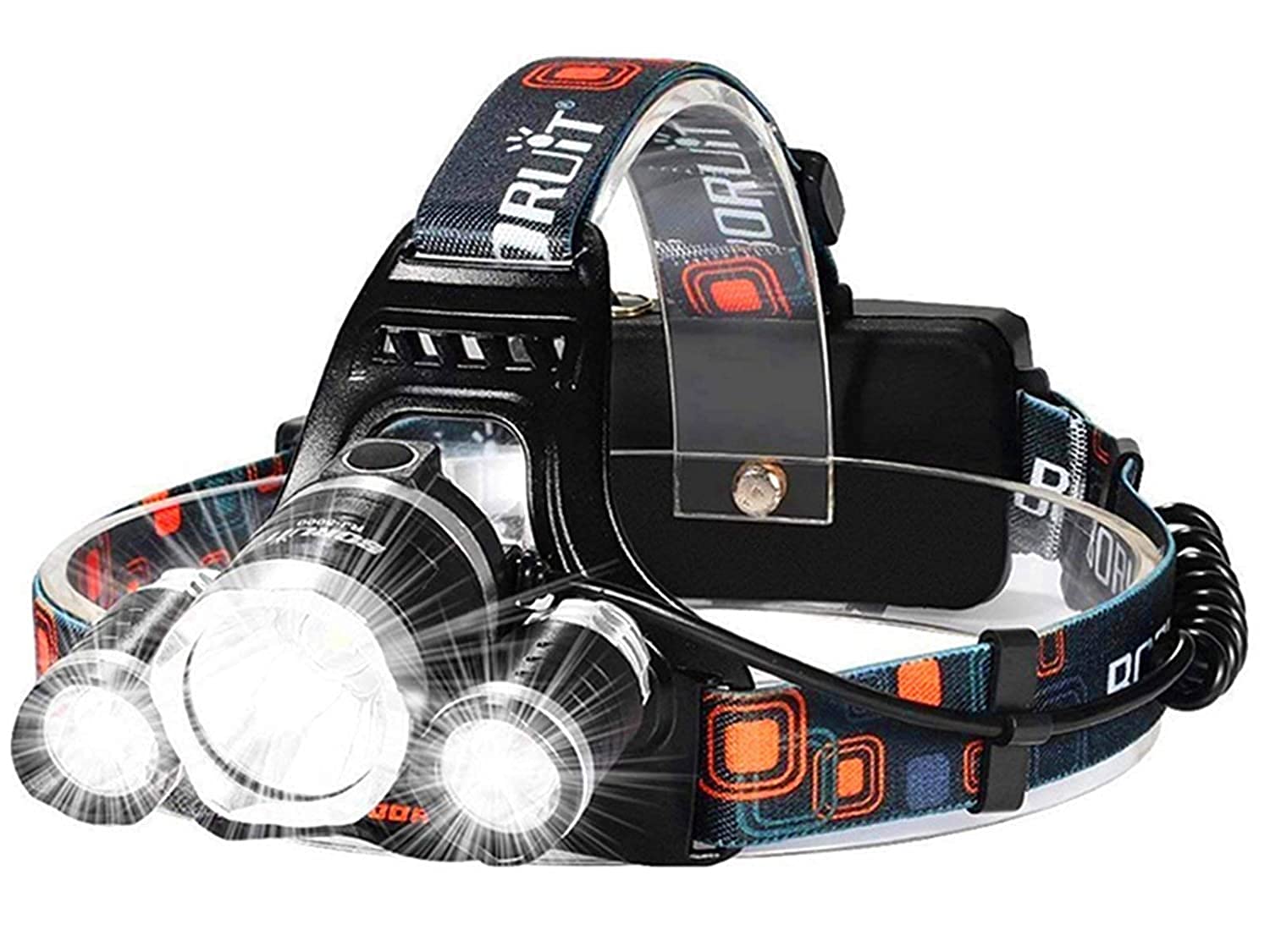 JAMUNESH Headlamp Rechargeable Headlamps 6000 High Lumens Super Brightest Head Lamp for Adluts Kids Waterproof Headlight 4 Modes Lightweight Head Lights for Outdoor Camping Hunting Running Hiking Reading (B096XG6KZG) Amazon Price History, Amazon Price Tracker