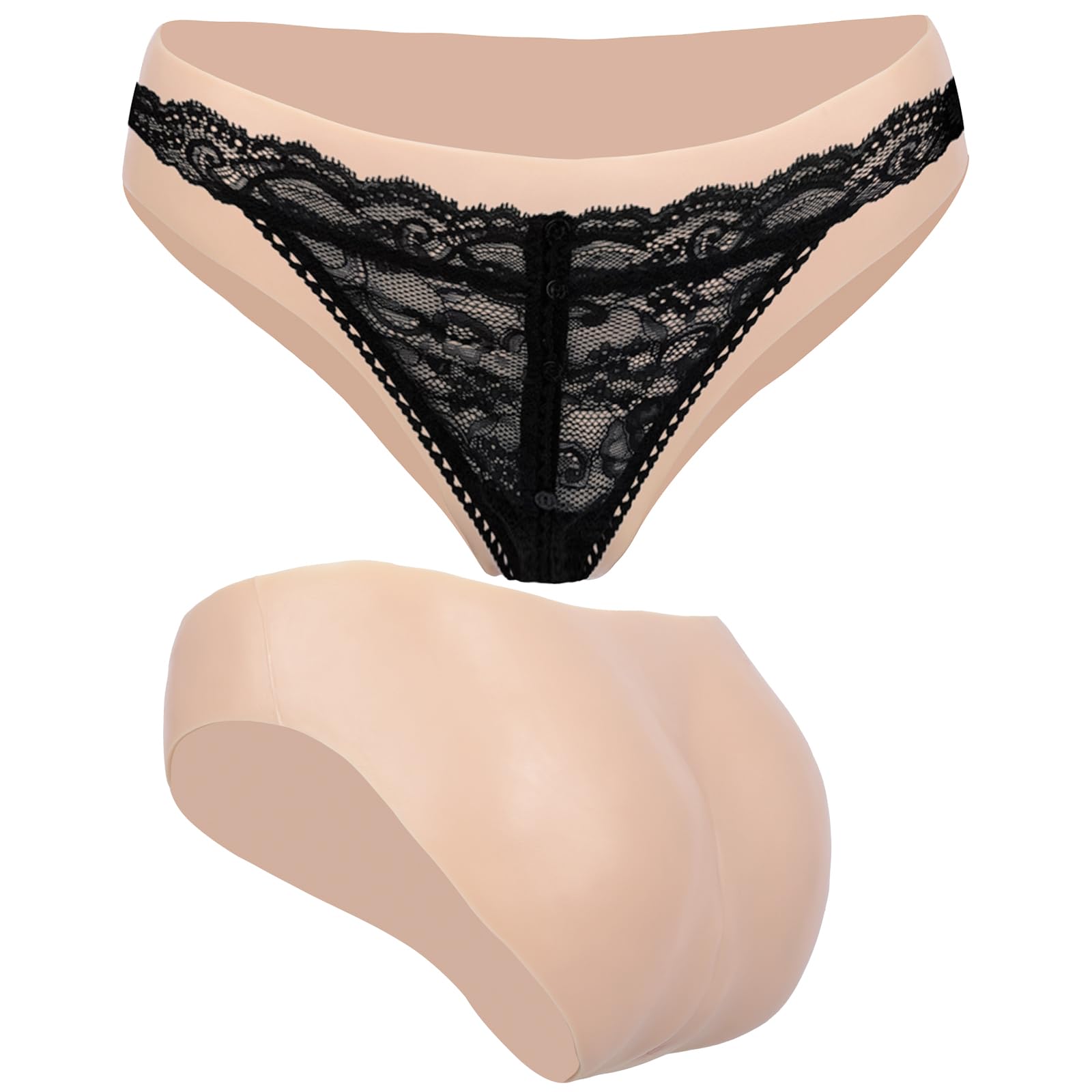 Culotte de gaffe en Silicone pour transgenre travesti Culotte vaginale réaliste Qui Cache Le caleçon de gaffe