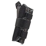 Fla 7571850 Pro Lite Airflow Wrist Splint With Abd Thumb Right, Black, Small & Medium