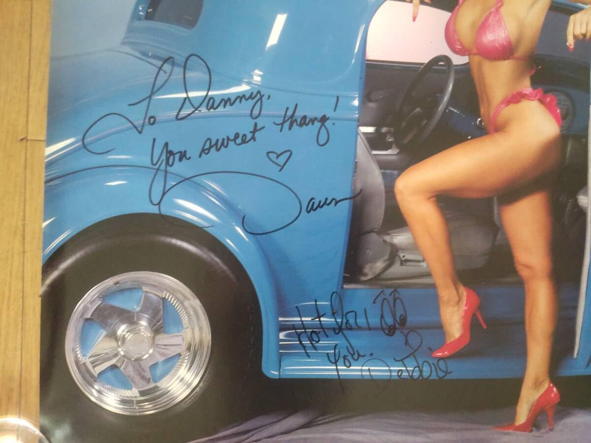 シボレー Chevy Coupe シェビー クーペ 美女 サイン入り ポスター