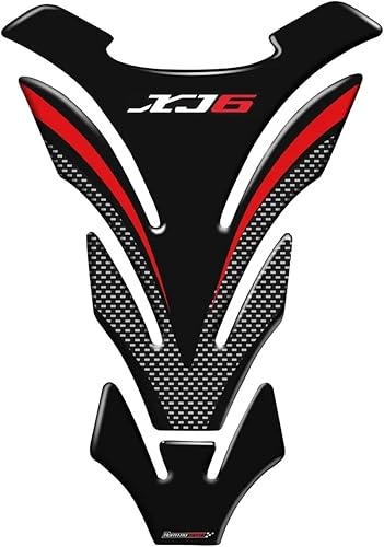 Miniatura 3 de PochY Protector de almohadilla de tanque XJ6 motocicleta etiqueta de tanque protector de calcomanías calcomanías caso para Yam & aha XJ6 SP Tankpad