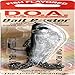 DOA FBB4S-336 Shallow Bait Buster, 4-Inch Silver/Black Back