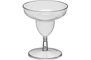 Mini Margarita Glasses: Elevate Your Cocktail Experience with Party Essentials' Exquisite 12-Pack