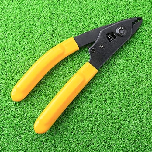 Fiber Optic Stripper Three Hole Pigtail Pliers Upgraded for Stripping 125μm 250μm Fiber Coating Striipping Tools