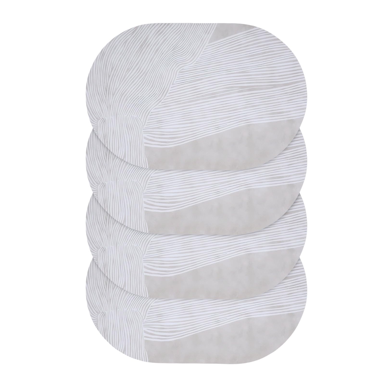 Napperon en cuir lavable et imperméable qui protège la table des taches d'huile