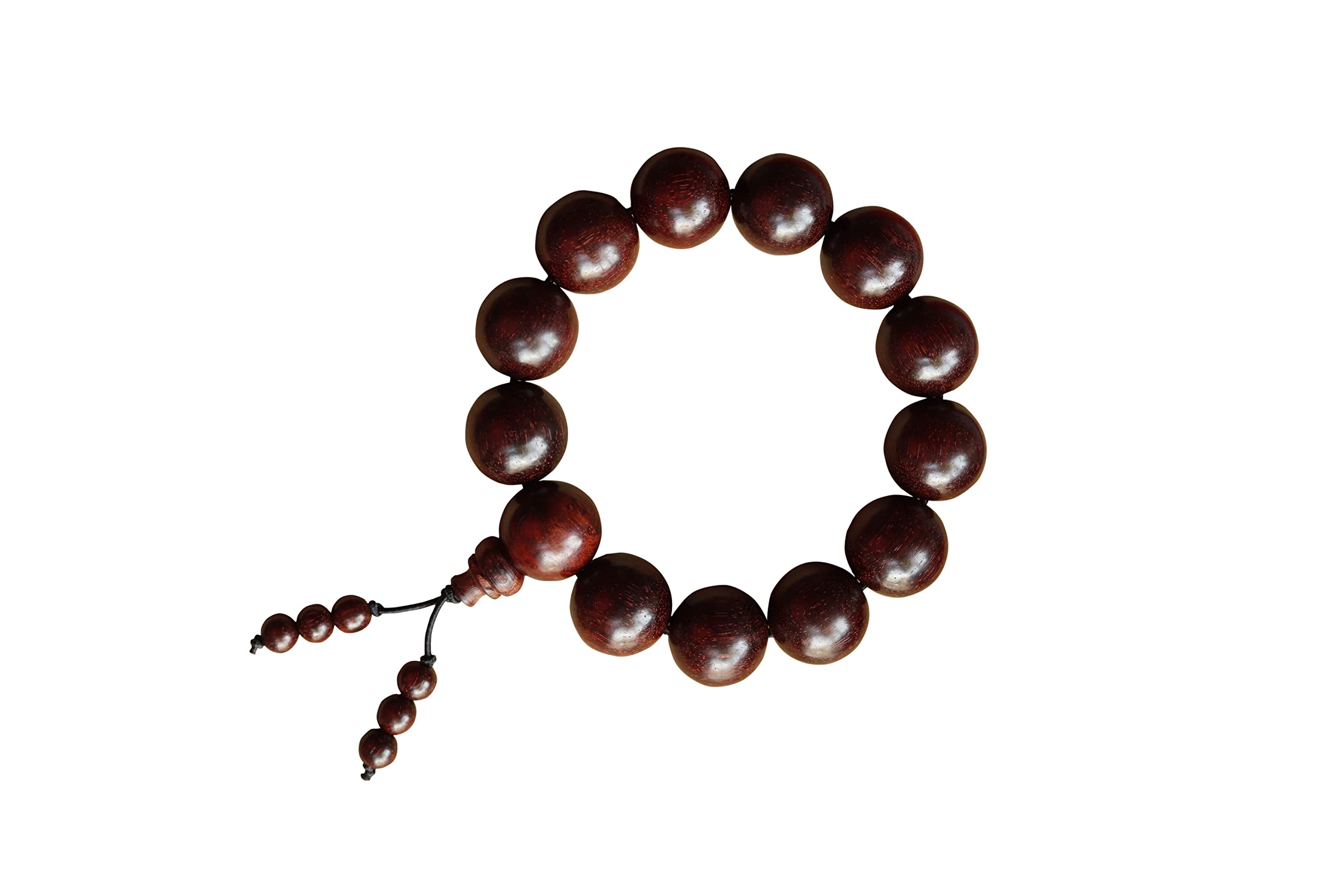 NRSON® Natural Handmade Lal Chandan Unisex Bracelet | Red Sandalwood Bracelet | Red Sandalwood Bracelet for Jewelry Pooja Chanting [ size 16 MM ] (B09TW51H2Z) Amazon Price History, Amazon Price Tracker