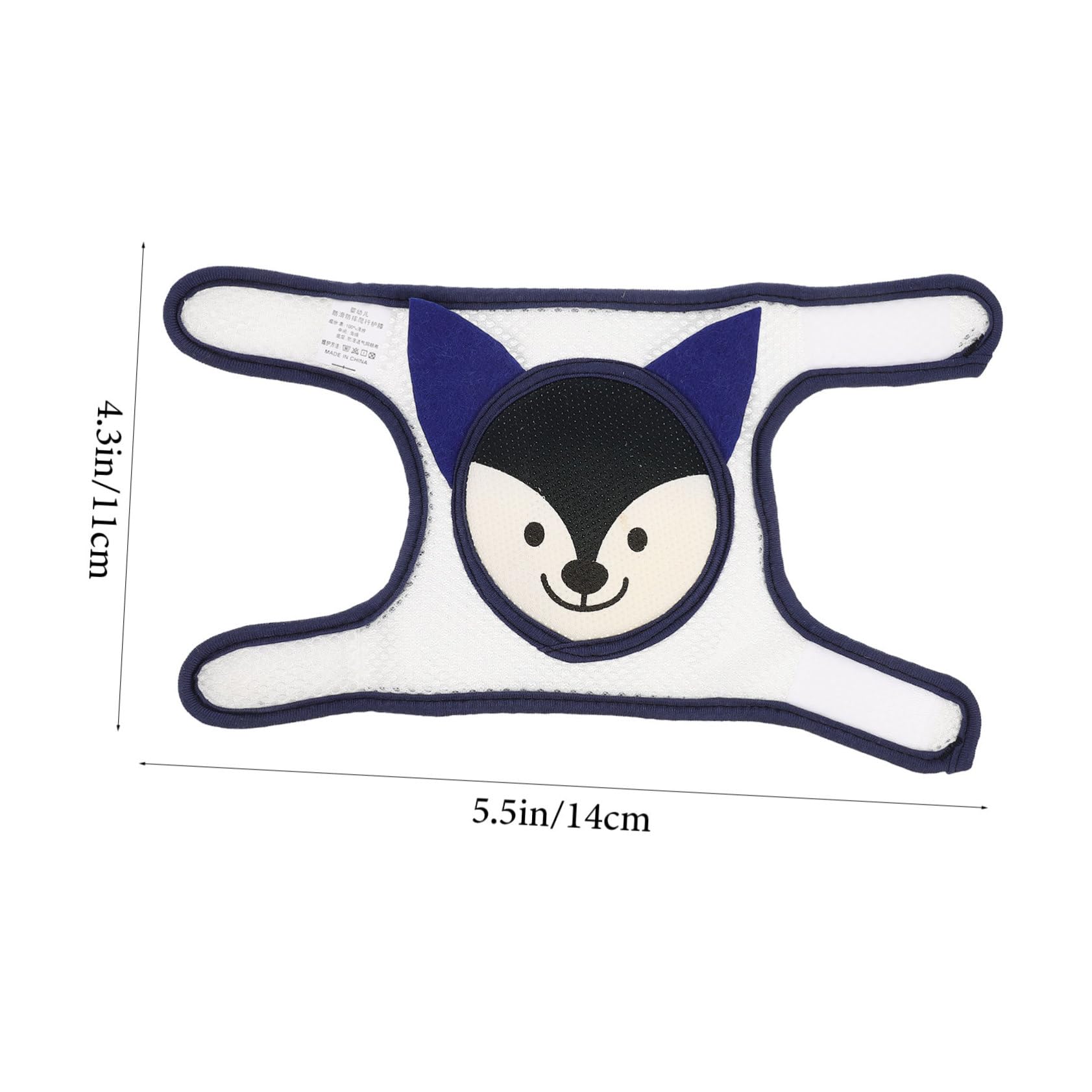 PartyKindom Baby Crawling Knee Pads 1 Set Baby Pads for Crawling Anti-slip Wear-resistant Soft Adjustable for Boys and Girls Comfortable