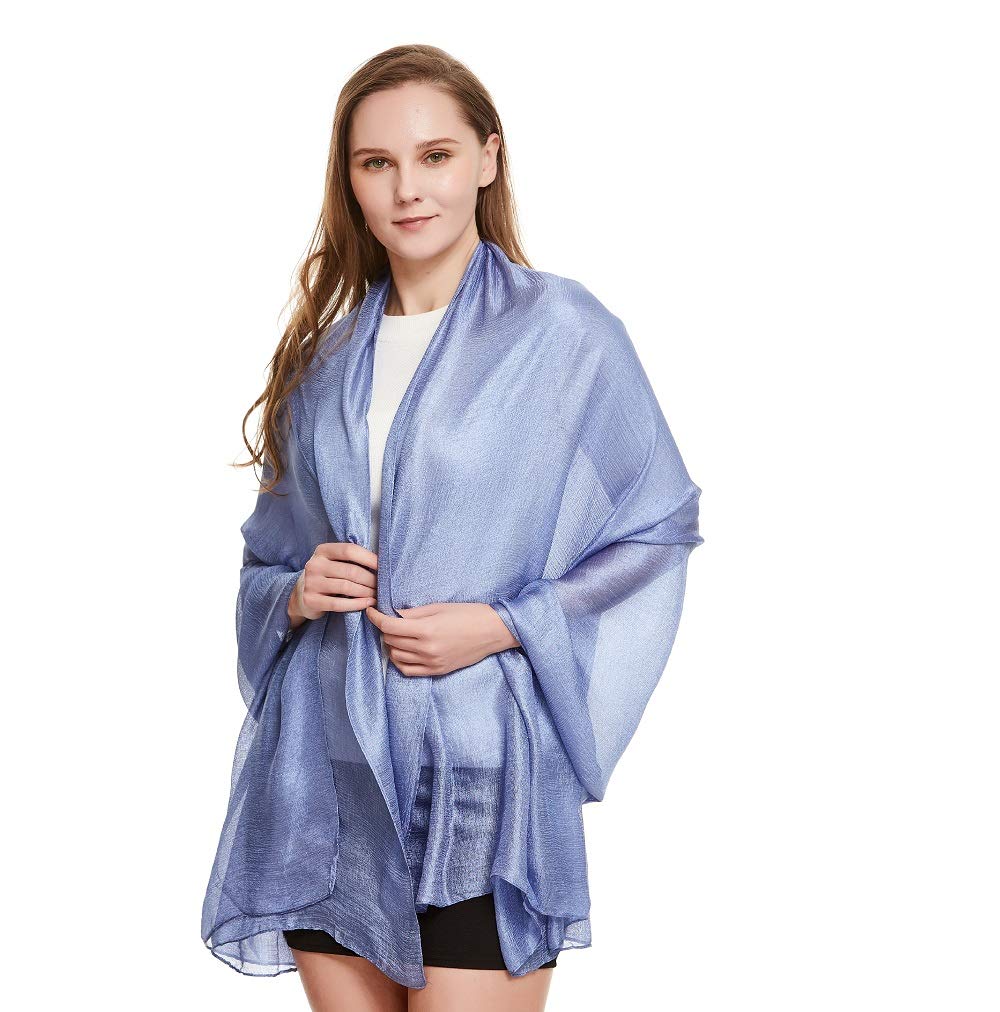 Wedding Shawl Metallic Sparkle Party Formal Shawls and Wraps for Evening Dresses