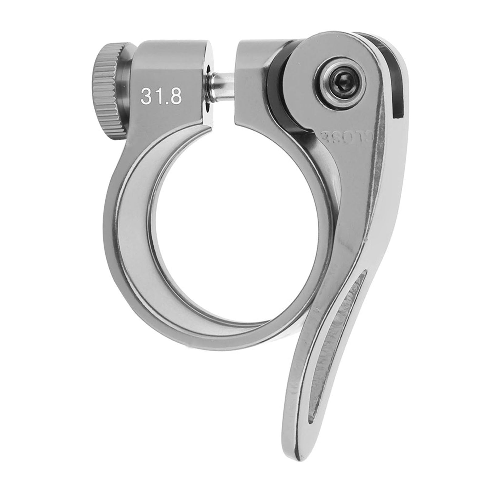 Collier De Serrage Vélo En Alliage D'aluminium 30 Mm - Pour Tige De Selle VTT Et Route, Serrage Sûr Et Réglable