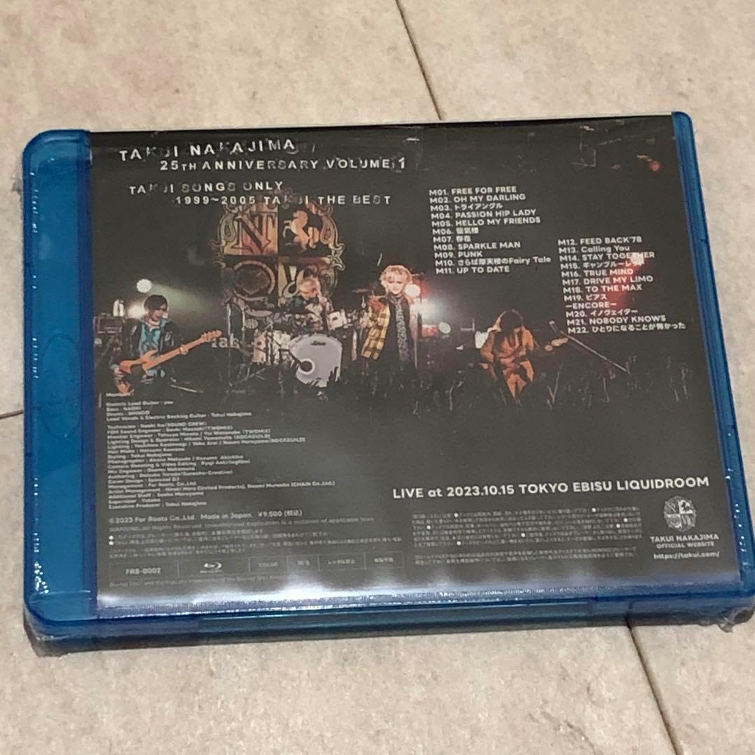 TAKUI VIVAROCK 当選品スペシャルDVD 中島卓偉 TAKUI VIVAROCK 当選品