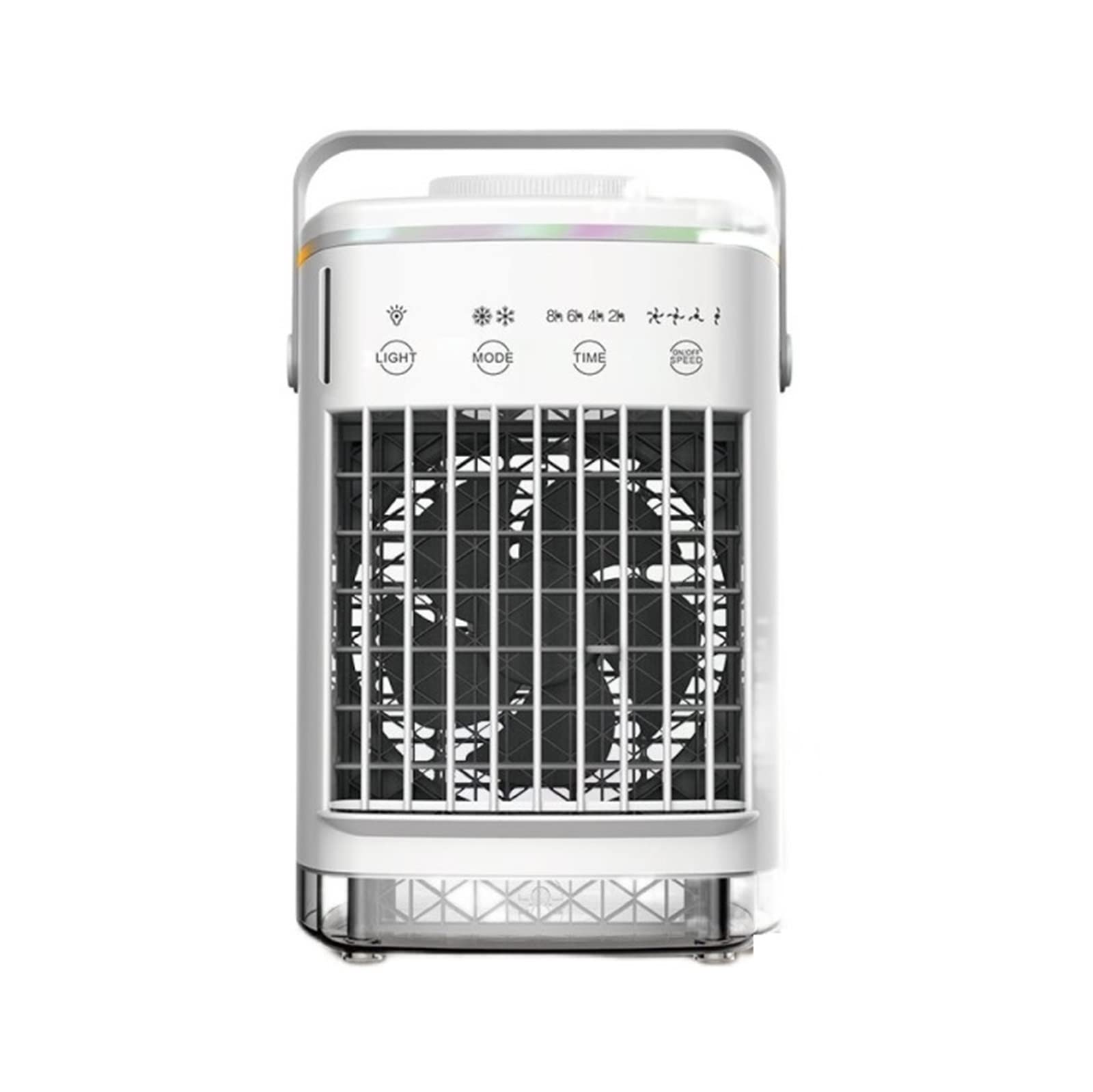 4-speed air conditioning fan USB humidification spray cooling household cooler portable electric mini Airflow Comfort Refreshing Breeze