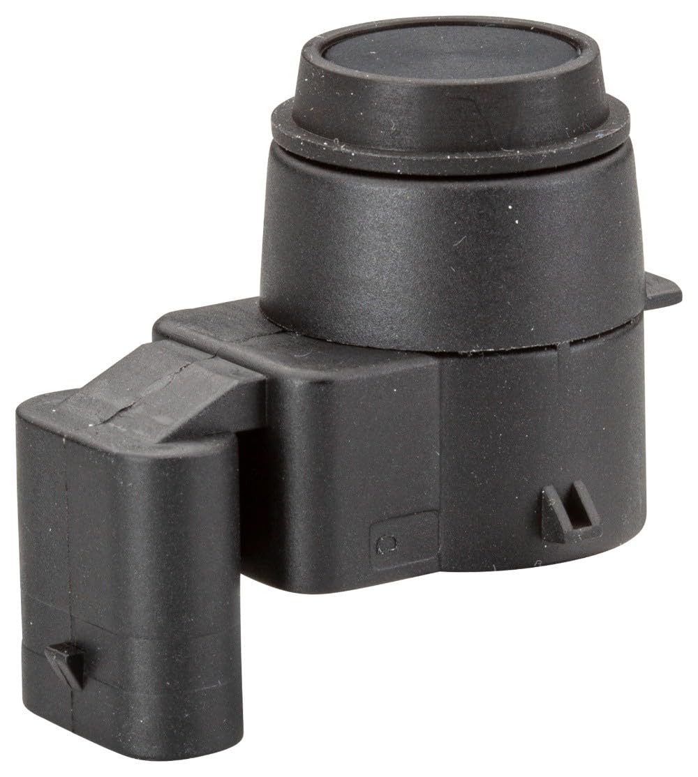 HELLA 6PX 358 141-021 Sensore, Assistenza parcheggio, angolato, 3a... poli, infilato, verniciabile, con anello fissaggio | Compatibile con: BMW 1, 1, 1 Cabriolet, 1 Coupe, 3, 3 Cabriolet, 3 Coupe, 3 Touring, X1, Z4 Roadster, MINI MINI, Cabriolet