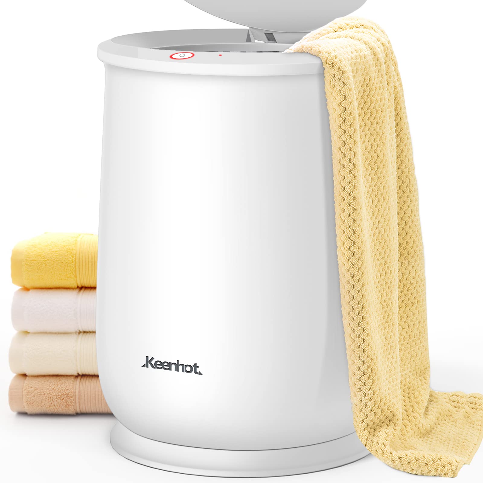 Photo 1 of **SEE NOTES**
Keenhot Towel Warmer Bucket, Large Towel Warmers (White)