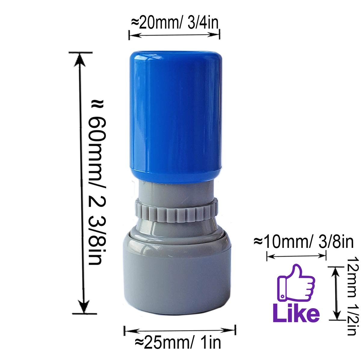 SSEELL Scanné Tampon Encreurs Auto-encreur Bureau Self Cachet Stamp