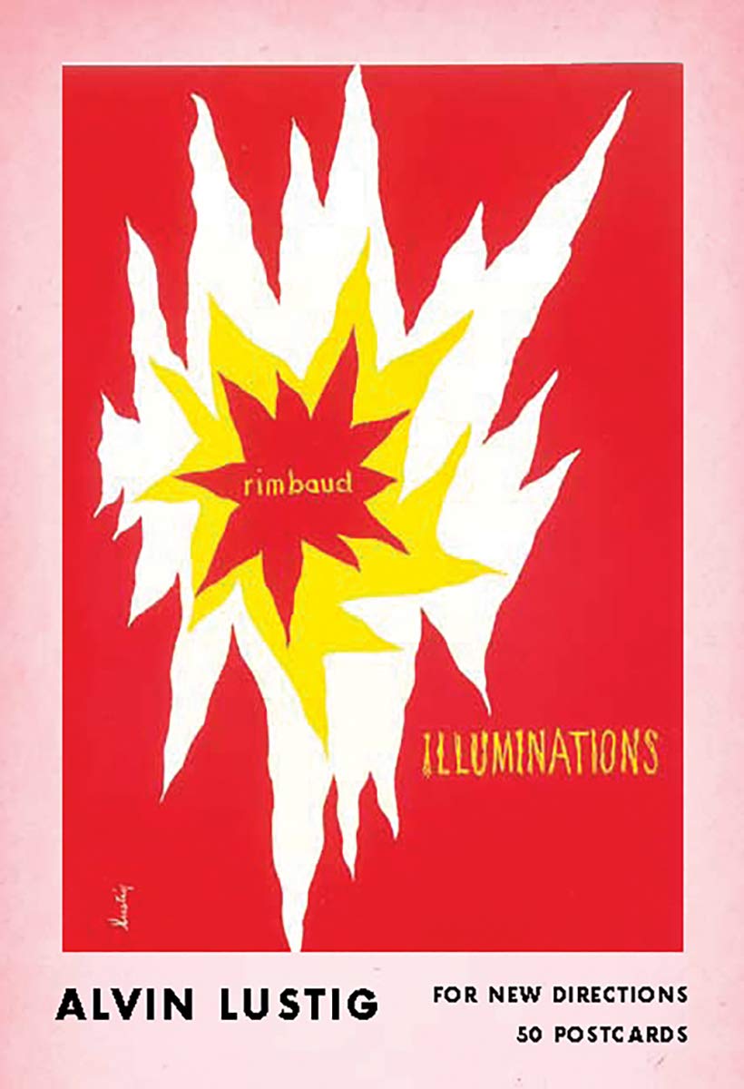 Alvin Lustig For New Directions 50 Postcards Lustig, Alvin