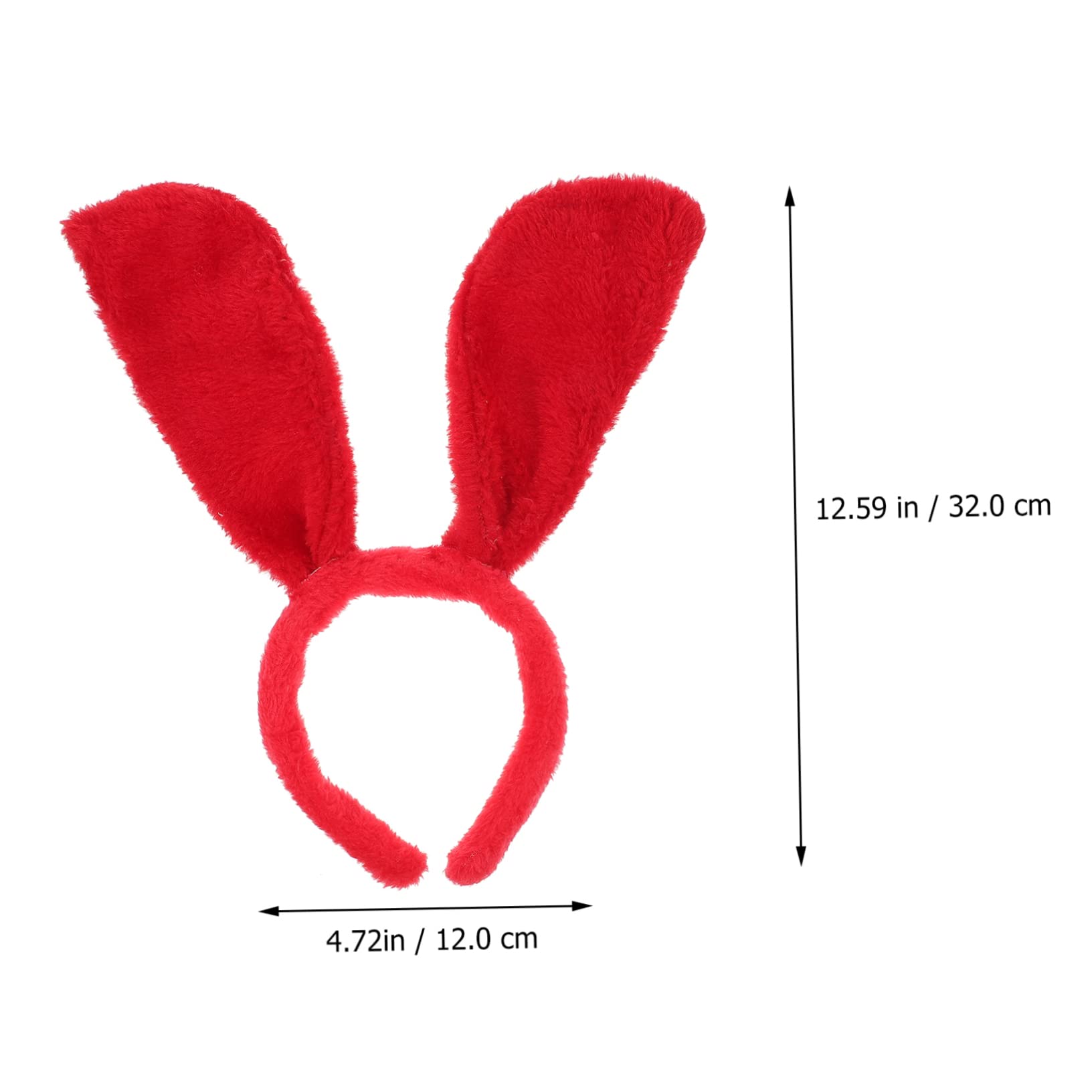 BESPORTBLE 1Pc Adorable Dog Ears Hair Hoop for Fluffy Animal Headband for Dance Parties and Festivals Creative Costume Accessory to Stand Events