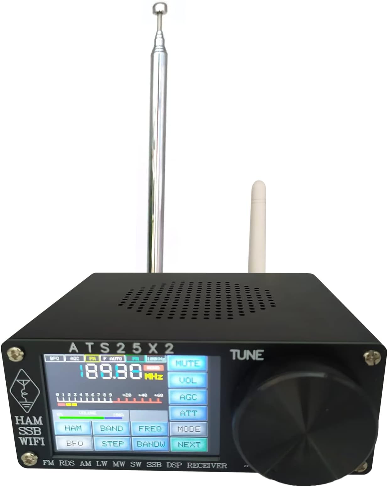 Latest ATS-25X2 FM RDS APP Network WiFi Configuration All Band Radio FM Reiver Touch Screen Radio