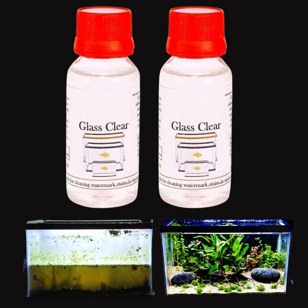 Premier Plants Aquarium Glass Cleaner Fish Tank Strain And salt Remover For Aquarium Fish Tank (60 ML Pack of 2)-image-44