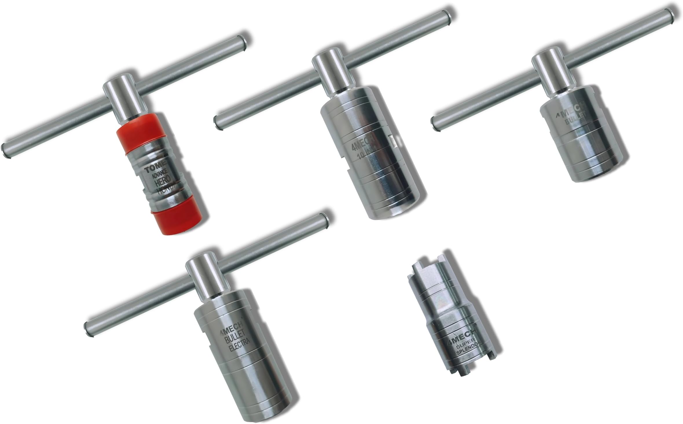 Hero+10-IN-1+Bullet+Bullet-Electra+Hero/Super-Clutch-Nut Heavy Duty Magnet Flywheel Puller Set