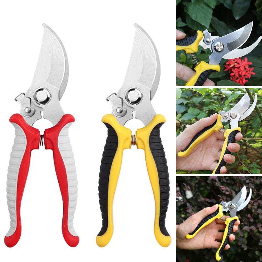 Tijeras de podar afiladas, tijeras de jardín, podadoras de árboles, tijeras de podar multifuncionales, tijeras de mano para jardinería