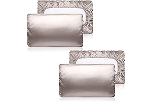 Noverlife Silk Satin Pillowcase Bonnet for Hair and Skin