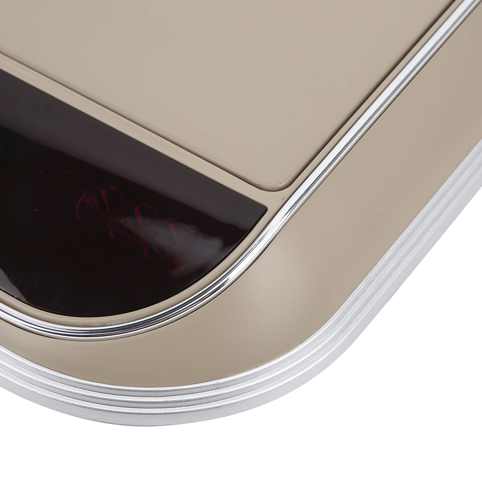 Lettore da soffitto, lettore da tetto per auto da 17,3 pollici Trasmettitore FM a risposta dinamica a luce ambientale a LED per auto
