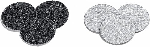 Miniatura 6 de 150 discos de papel de lija y 1 broca de metal, vástago de 332 reemplazable pedicura disco de lijado para piel muerta eliminación de callos