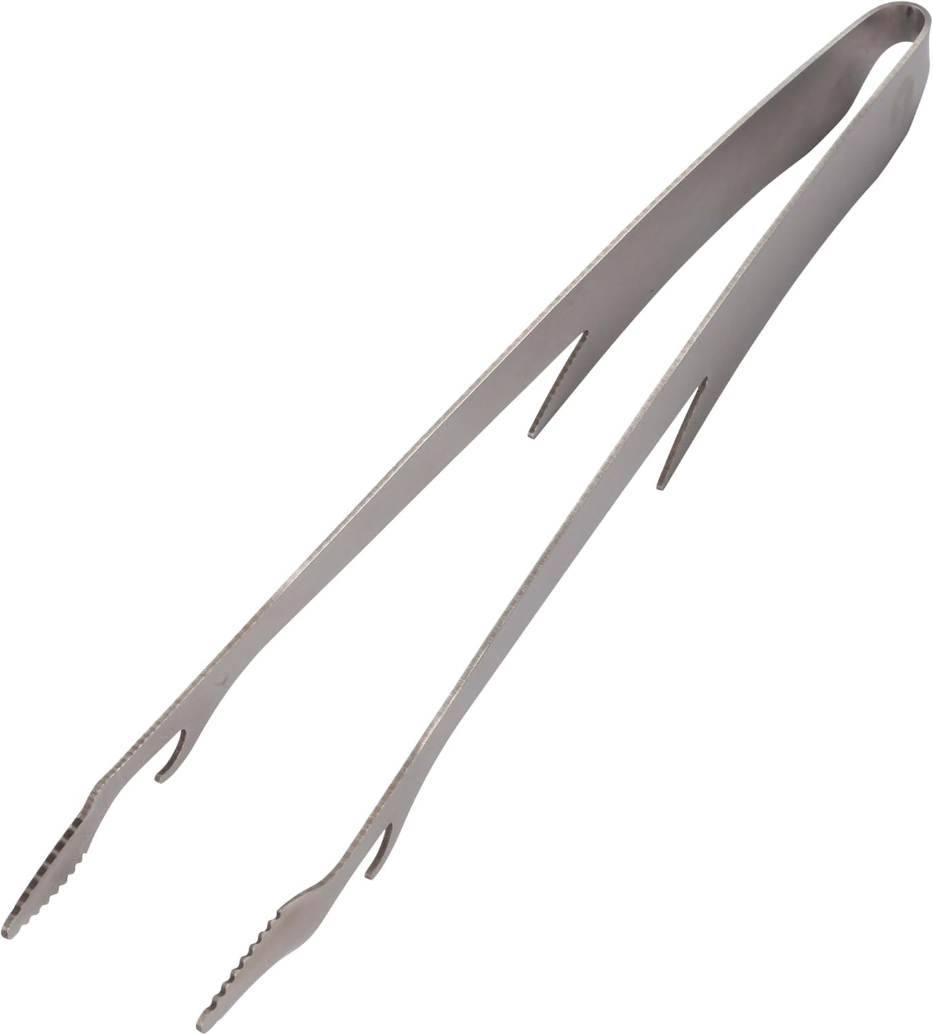 Captain Stag UG-3319 Outdoor BBQ Tongs, Deer Tongs, 11.8 inches (30 cm), Replacement Hook, Stainless Steel
