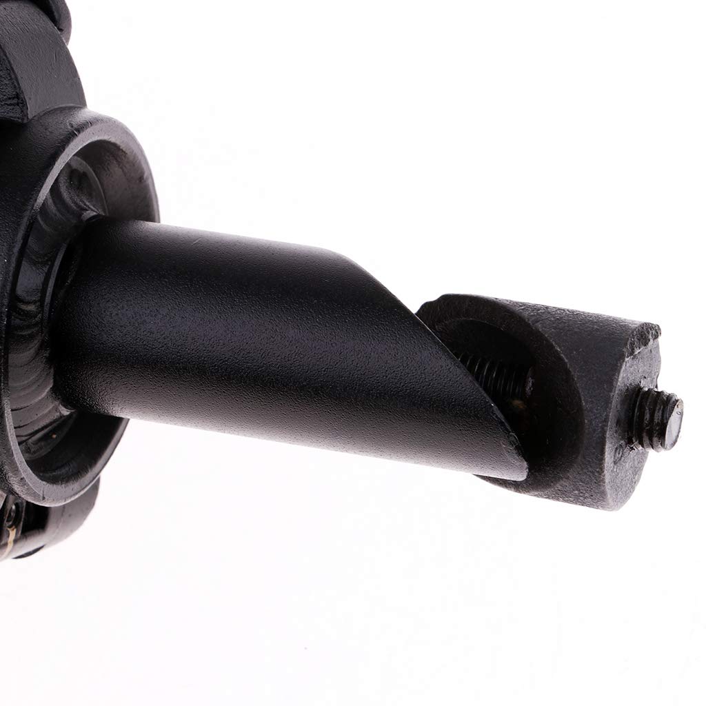 P Prettyia Manubrio Canotto Bicicletta Pieghevole A Sgancio Rapido Regolare Accessori Sportivo - Nero