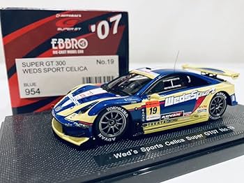 ING ING 1/43　ミニカー　ウェッズスポーツセリカ 全日本GT選手権 Amazon | 1/43 エブロ ウェッズスポーツ セリカ スーパーGT300 2007