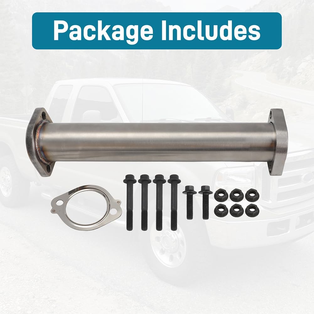 Up Pipe for Ford F250/F350/F450/F550（2003-2007）Powerstroke 6.0-304 Stainless Steel