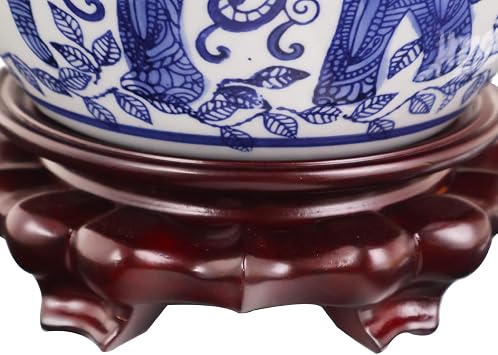 Oriental Onion Shaped Vase Stand (3 Inch)