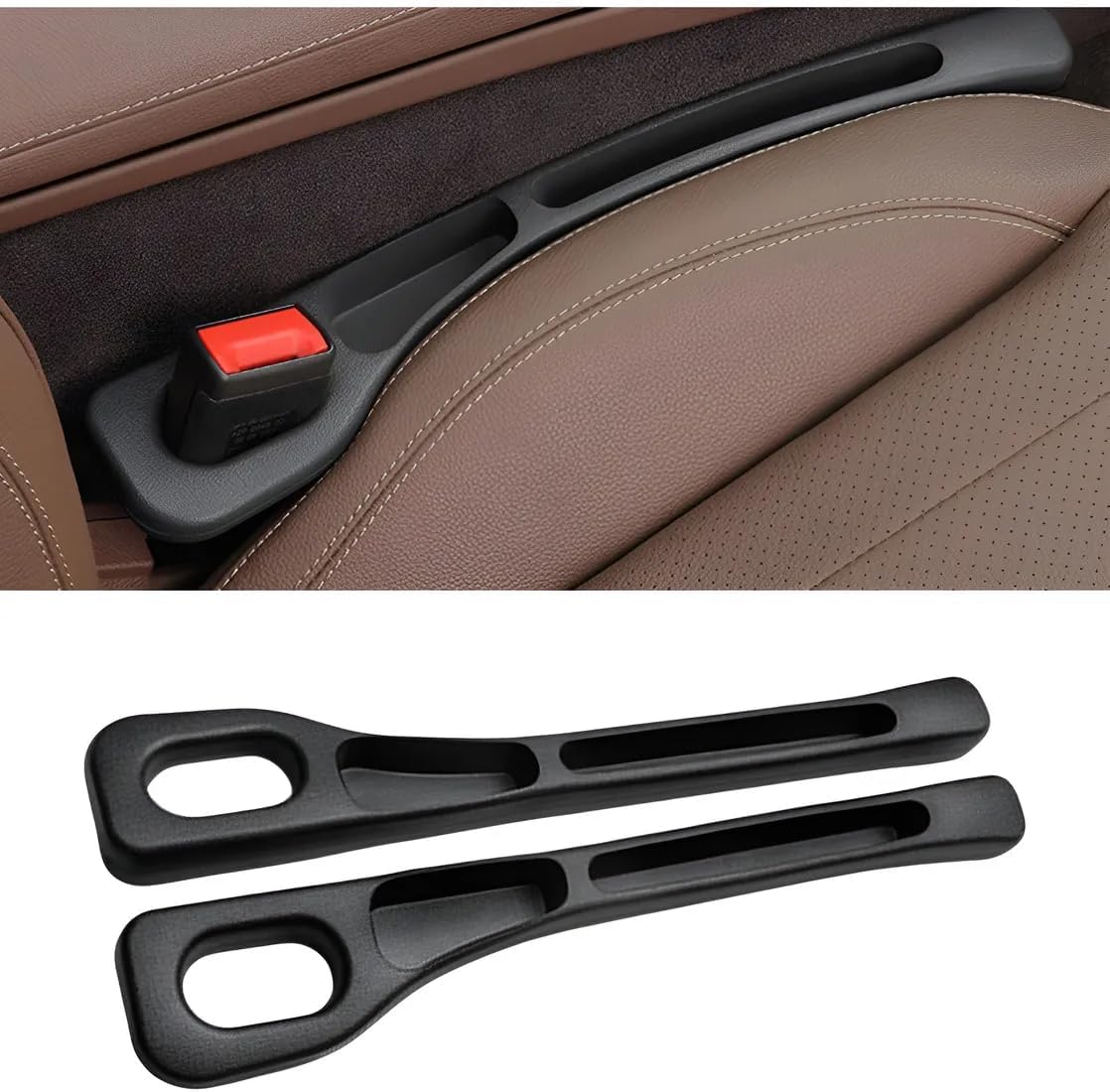 Conjunto De 2 Enchimentos De Universal PU Para Assento De Carro, Parar Que As Coisas Caim, Preencher Com Organizador E Função De