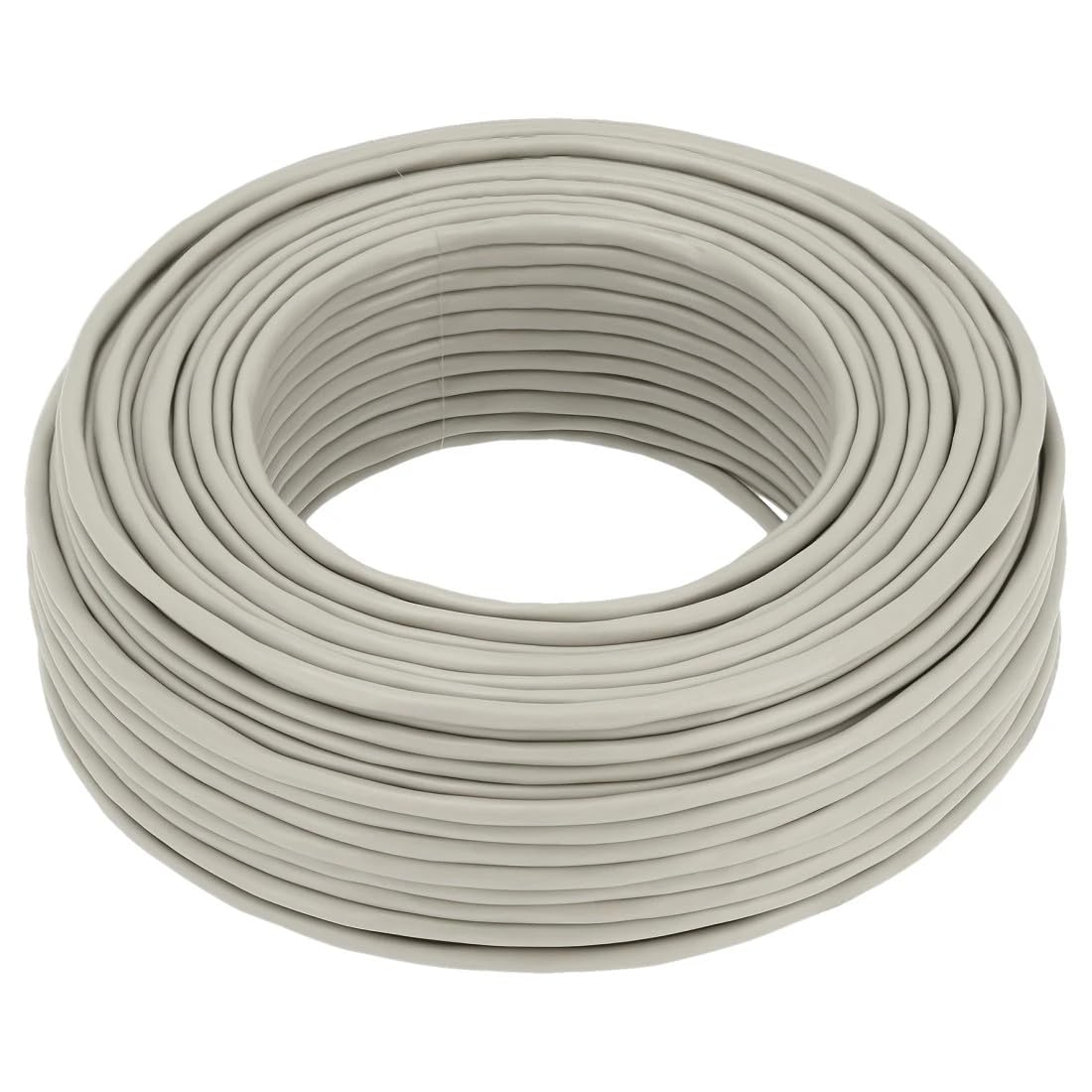 Hama 00020261 - Cable telefónico (50 m), color gris